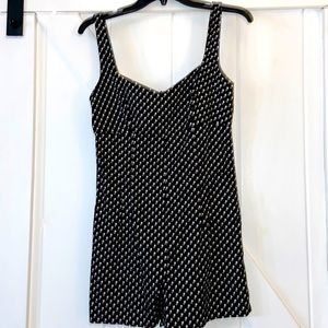 Polka dot romper